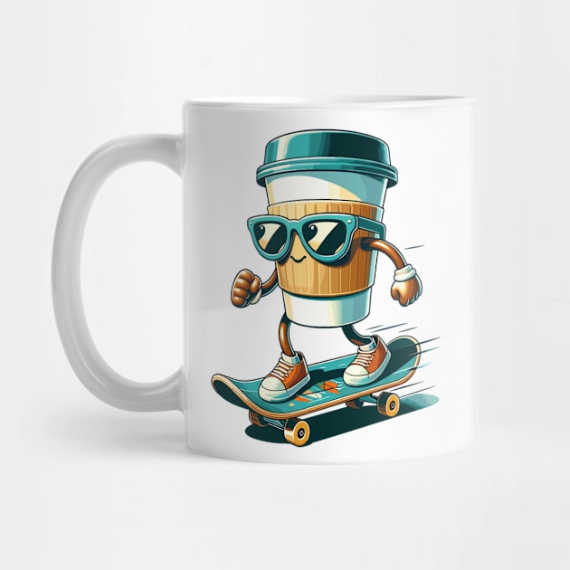 Coffee Lovers | Skater Life by JT Digital